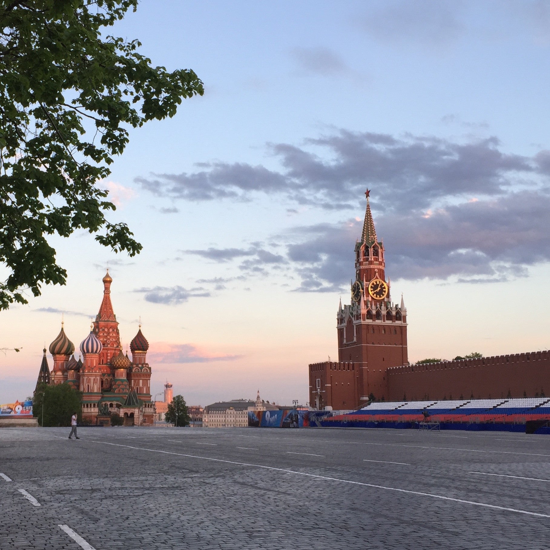 Moscow and St. Petersburg