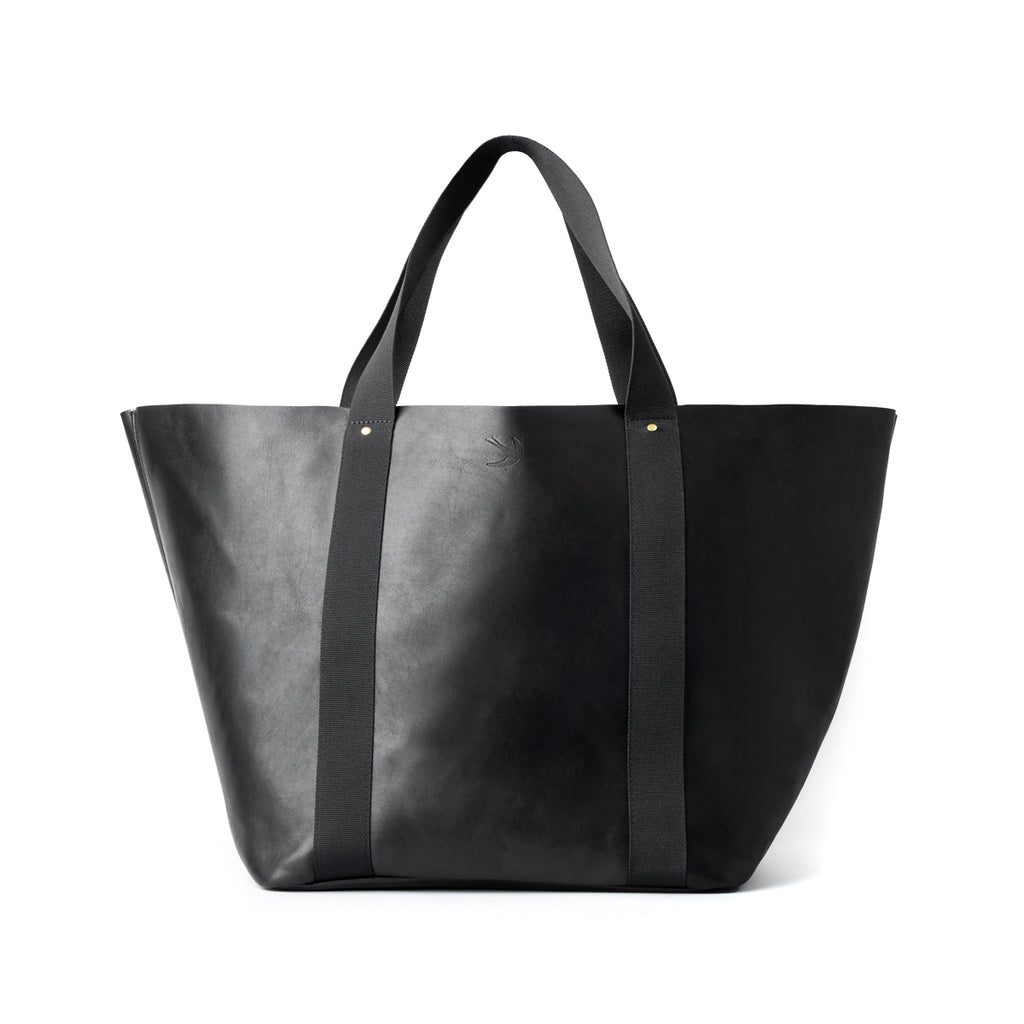 Tote bag hotsell noir cuir